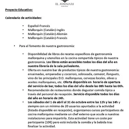 Auberge de jeunesse El Josemari Youth - Juvenil